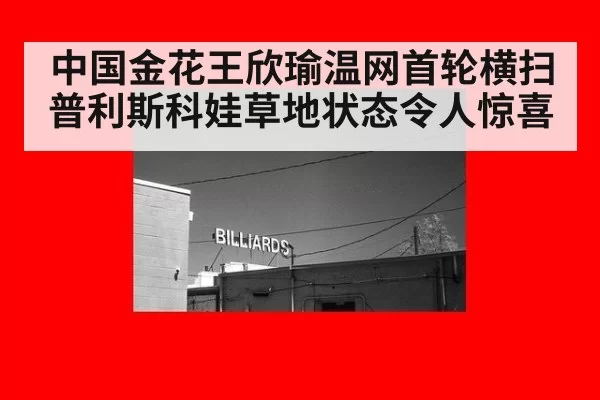 中国金花王欣瑜温网首轮横扫普利斯科娃草地状态令人惊喜